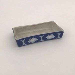 wedgwood tray vintage blue